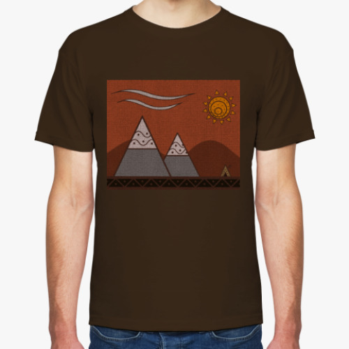 Футболка  PchWolf 'Calm mountains'