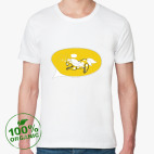 Мужская футболка органик