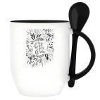 Кружка с ложкой