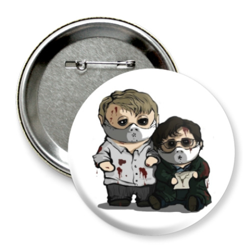 Значок 75мм Hannibal ( Ганнибал )