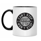 Кружка двухцветная