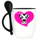 Кружка с ложкой