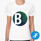 Женская спортивная футболка