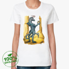 Женская футболка органик
