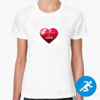 Женская спортивная футболка