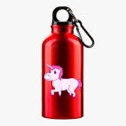 Металлическая бутылка 400 мл UV-DTF