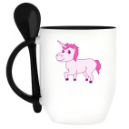 Кружка с ложкой