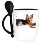 Кружка с ложкой