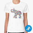 Женская спортивная футболка