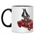 Кружка двухцветная