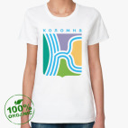 Женская футболка органик