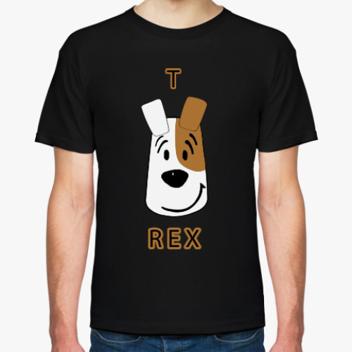 Футболка с принтом T-Рекс