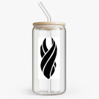 Банка с бамбуковой крышкой