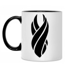 Кружка двухцветная