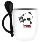 Кружка с ложкой