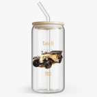 Банка с бамбуковой крышкой