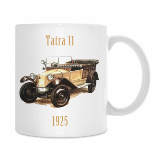 Кружка с принтом Tatra 11
