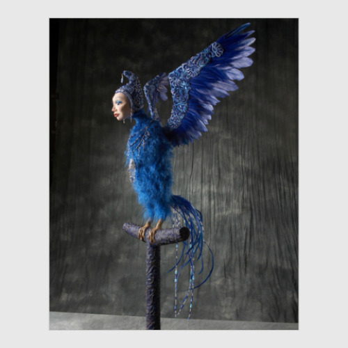 Постер с принтом 'Синяя птица'