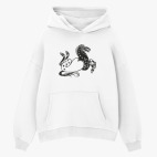 Толстовка худи оверсайз