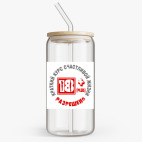 Банка с бамбуковой крышкой