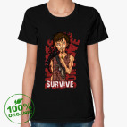 Женская футболка органик