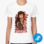 Женская спортивная футболка