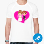 Мужская спортивная футболка