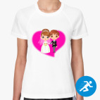 Женская спортивная футболка