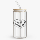 Банка с бамбуковой крышкой