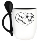 Кружка с ложкой