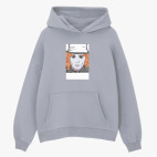 Толстовка худи оверсайз