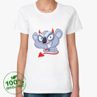 Женская футболка органик