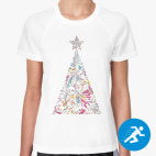 Женская спортивная футболка