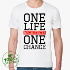 Мужская футболка органик