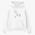 Толстовка худи оверсайз