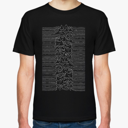 Футболка Cat Division Unknown Pleasures