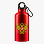 Металлическая бутылка 400 мл UV-DTF