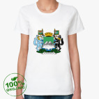 Женская футболка органик