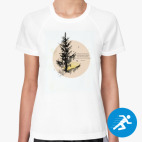 Женская спортивная футболка