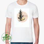 Мужская футболка органик