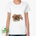 Женская футболка органик