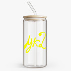 Банка с бамбуковой крышкой