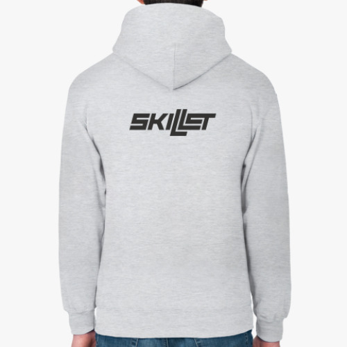 Толстовка худи с принтом Skillet Rise