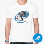 Мужская спортивная футболка