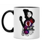 Кружка двухцветная