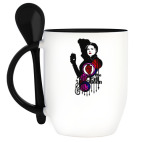 Кружка с ложкой