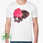 Мужская футболка органик