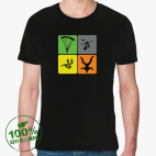 Мужская футболка органик