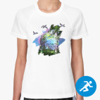 Женская спортивная футболка