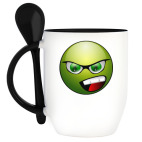 Кружка с ложкой